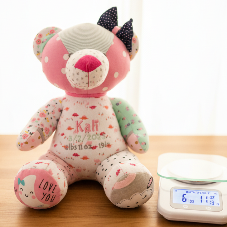 Pink Bear with Weight 2