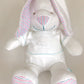 Memory Bunny from Hospital Blanket – Personalized Baby Boy Keepsake