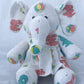 Memory Elephant from Hospital Blanket – Personalized Baby Girl Keepsake
