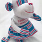 Memory Monkey from Hospital Blanket – Personalized Baby Girl Keepsake