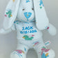 Memory Bunny from Hospital Blanket – Personalized Baby Boy Keepsake