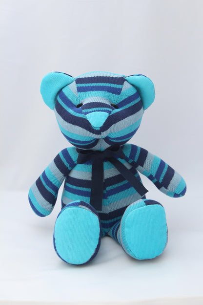 Custom Keepsake Baby Bear: Personalized Plush Made from Cherished Baby or Adult Clothing