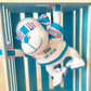 Memory Monkey from Hospital Blanket – Personalized Baby Boy Keepsake