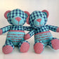 Memory Teddy Bear from Baby & Adult Clothes – Custom Personalized Keepsake