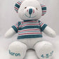 Memory Bear from Hospital Blanket – Personalized Baby Boy Keepsake