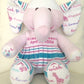 Memory Elephant from Baby & Adult Clothes – Custom Personalized Keepsake