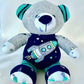 Memory Teddy Bear from Baby & Adult Clothes – Custom Personalized Keepsake