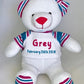 Memory Bear from Hospital Blanket – Personalized Baby Girl Keepsake