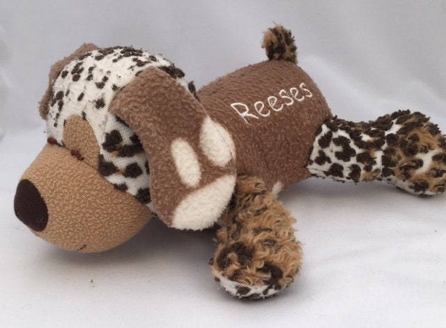 Stuffed Dog made out of your favorite baby or adult clothes