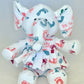 Memory Elephant from Hospital Blanket – Personalized Baby Girl Keepsake
