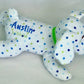 Memory Dog from Hospital Blanket – Personalized Baby Keepsake