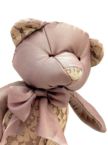 Custom Keepsake Baby Bear: Personalized Plush Made from Cherished Baby or Adult Clothing