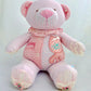 Memory Teddy Bear from Baby & Adult Clothes – Custom Personalized Keepsake