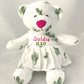 Memory Bear from Hospital Blanket – Personalized Baby Girl Keepsake