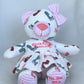 Memory Bear from Hospital Blanket – Personalized Baby Girl Keepsake