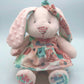 Memory Bunny from Hospital Blanket – Personalized Baby Girl Keepsake