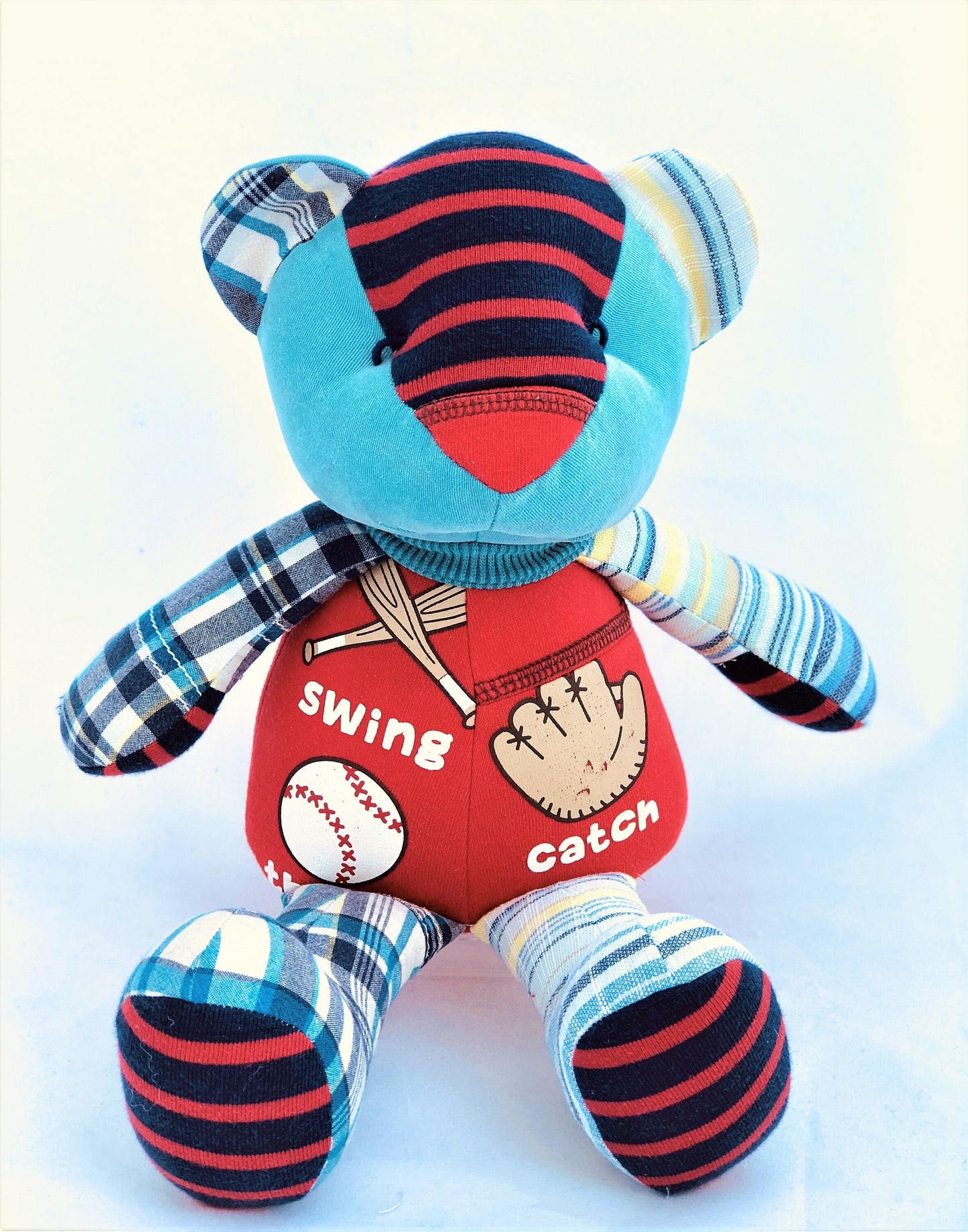 Keepsake Stuffed "Baby Bear" made out of your favorite baby or adult outfits or clothes