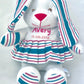 Memory Bunny from Hospital Blanket – Personalized Baby Girl Keepsake