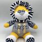 Memory Lion from Baby & Adult Clothes – Custom Personalized Keepsake