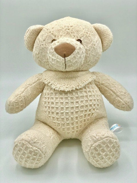 Keepsake Stuffed Bear made out of your favorite baby or adult outfits or clothes